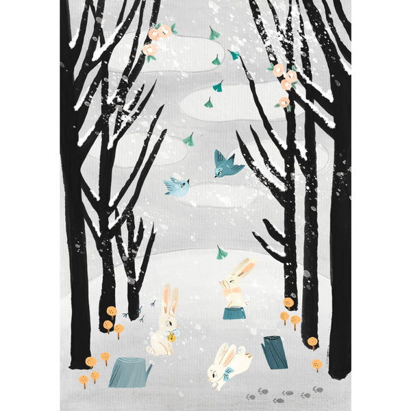 Kunstset  - Der letzte Schnee - tablude.com