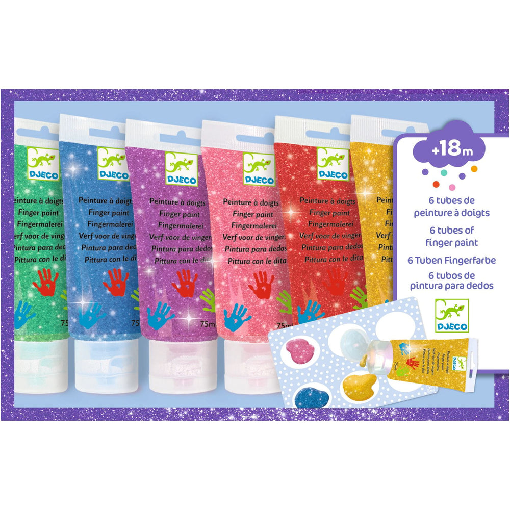 Fingerfarben – Glitzerfarben - tablude.com