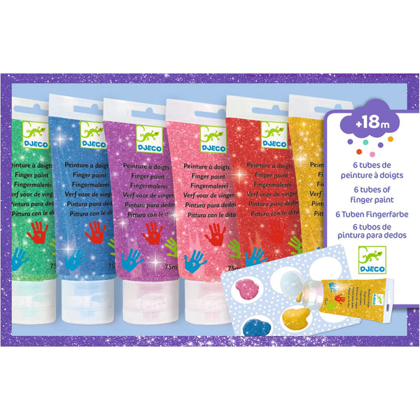 Fingerfarben – Glitzerfarben - tablude.com