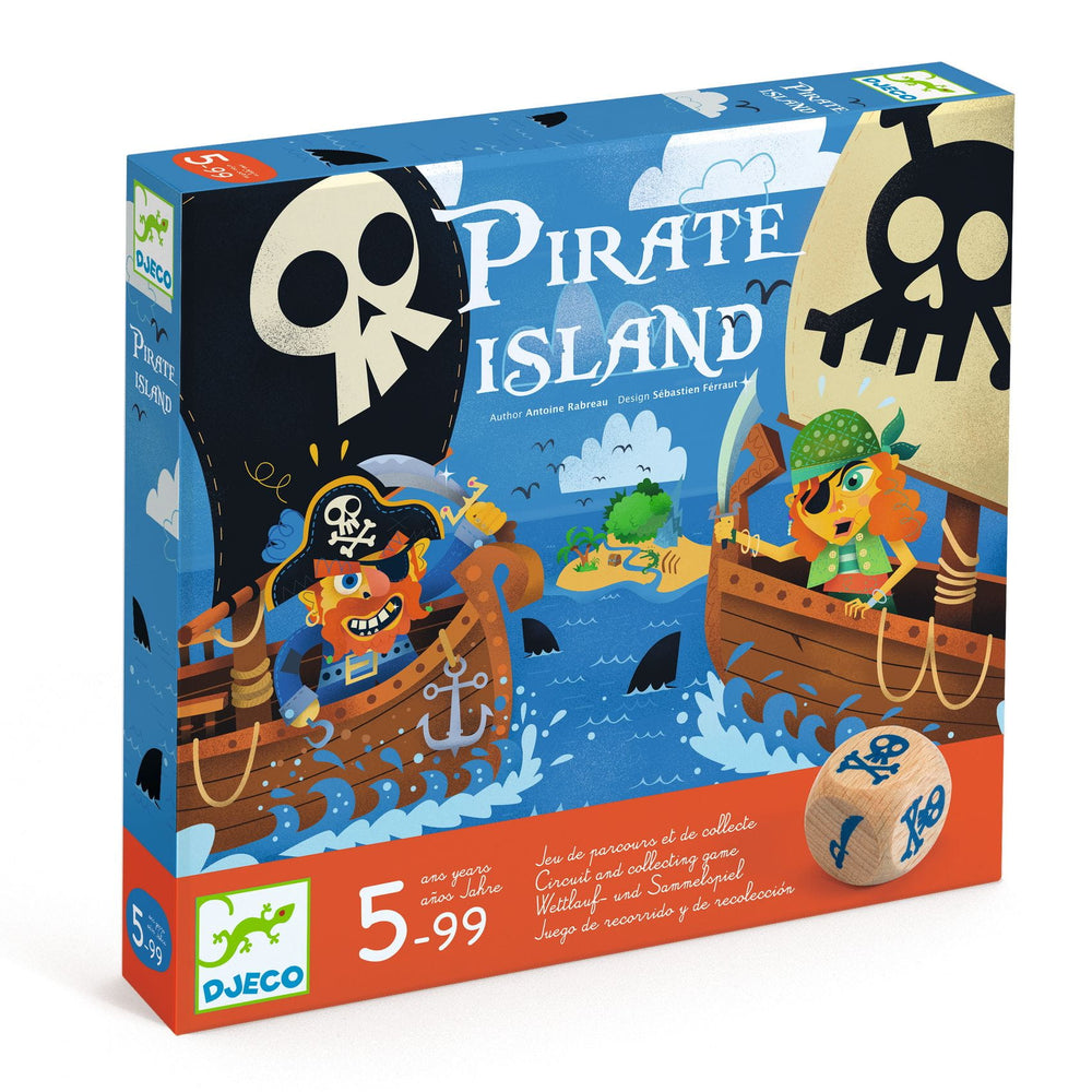 Gra planszowa Djeco - Wyspa Piratów - tablude.com