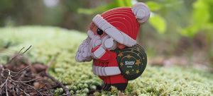 Öko-Puzzle 3D – Weihnachtsmann - tablude.com