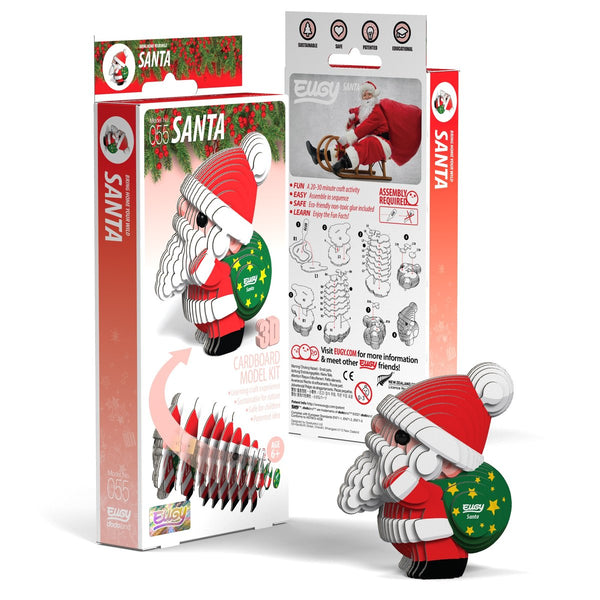 Öko-Puzzle 3D – Weihnachtsmann - tablude.com