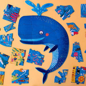 Progressive Puzzle für Kinder – Mein großes Blau! - tablude.com