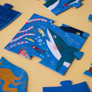 Progressive Puzzle für Kinder – Mein großes Blau! - tablude.com