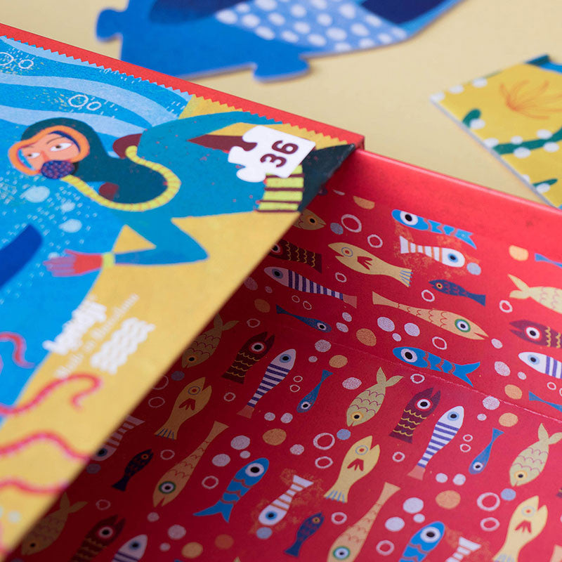 Progressive Puzzle für Kinder – Mein großes Blau! - tablude.com