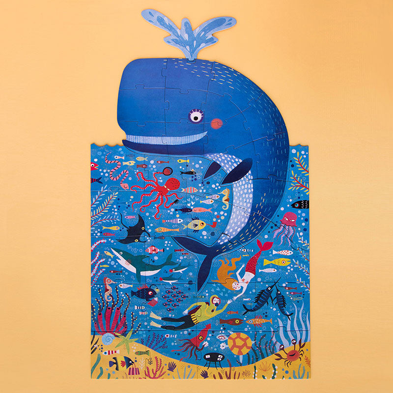 Progressive Puzzle für Kinder – Mein großes Blau! - tablude.com
