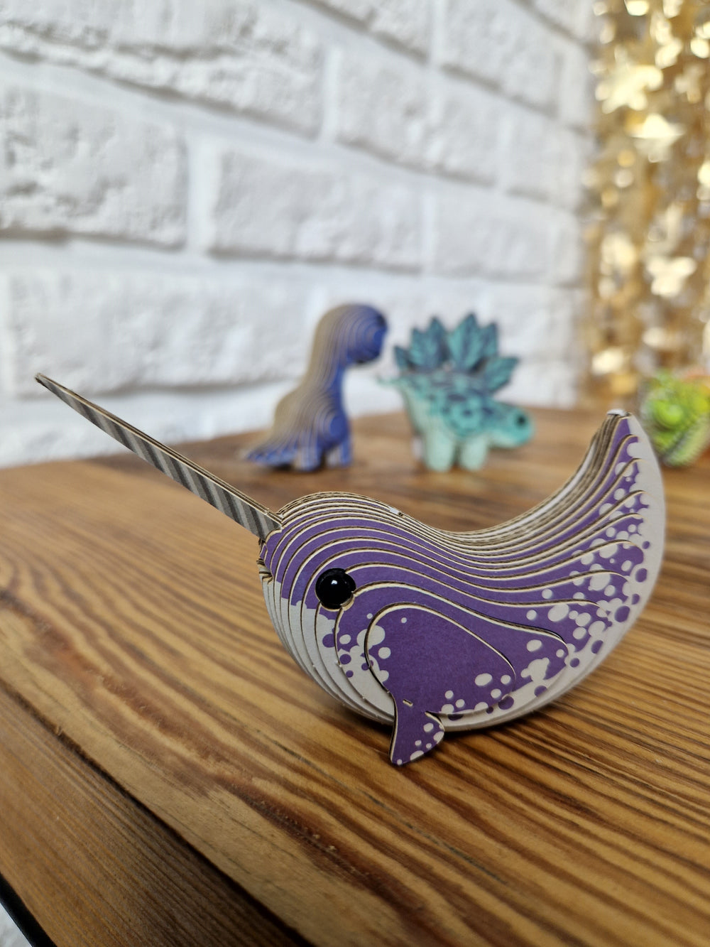 Öko-Puzzle 3D – Narwal - tablude.com