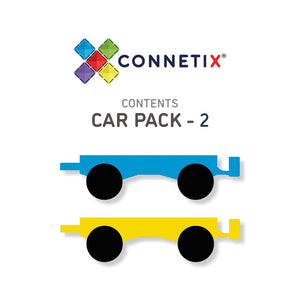 Magnetbausteine – Rainbow Car Pack 2 Teile - tablude.com