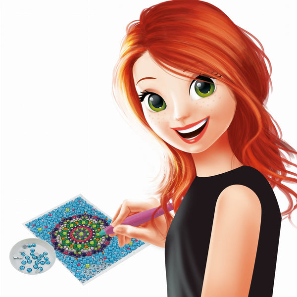 Mozaiki z kryształków Buki - Mandala - tablude.com
