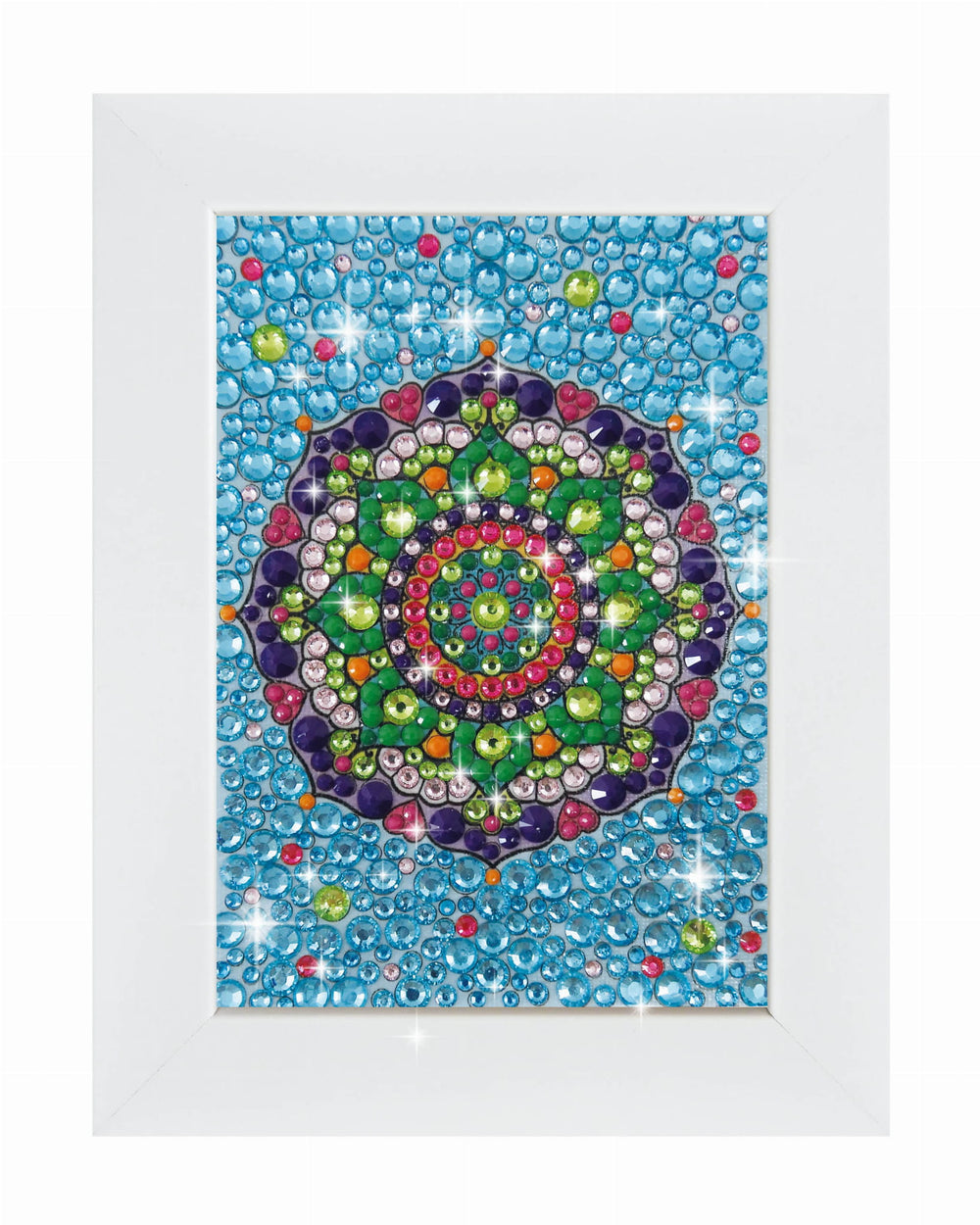 Mozaiki z kryształków Buki - Mandala - tablude.com