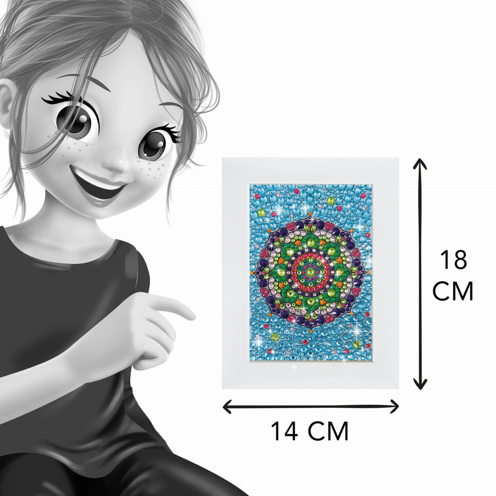 Mozaiki z kryształków Buki - Mandala - tablude.com