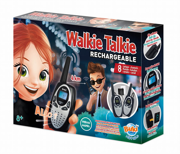 Walkie Talkie mit Akku - Reichweite 4 km - tablude.com