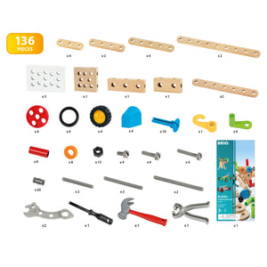 136-teiliges Heimwerker-Set