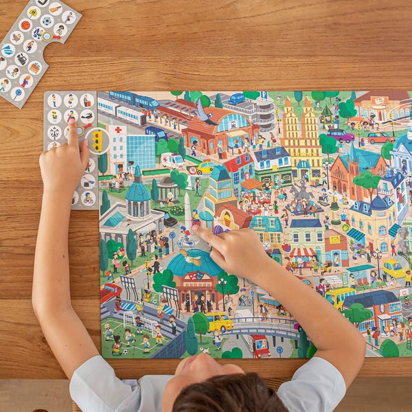 Beobachtungspuzzle – Stadt 104 Teile 5+ - tablude.com
