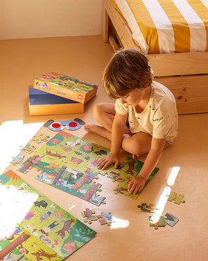 Puzzle mit Zauberbrille – Hunde 4+ - tablude.com