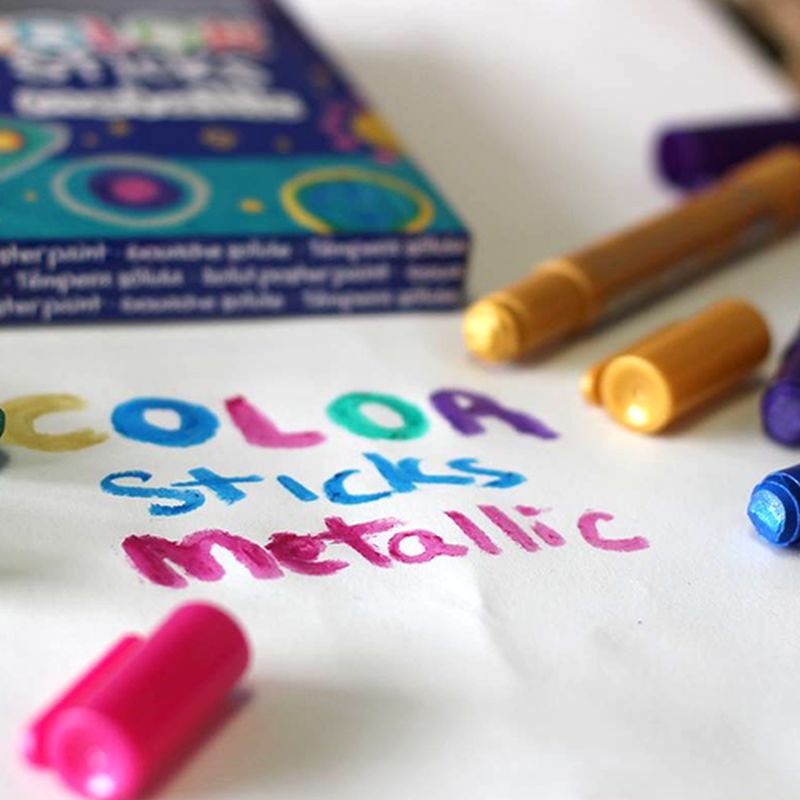 Metallic-Farbstifte – 6 Farben - tablude.com