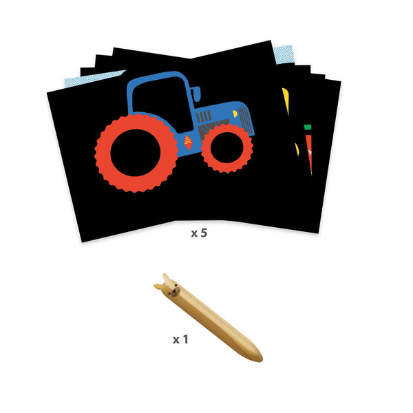 Rubbelbild  - Fahrzeugkunde - tablude.com