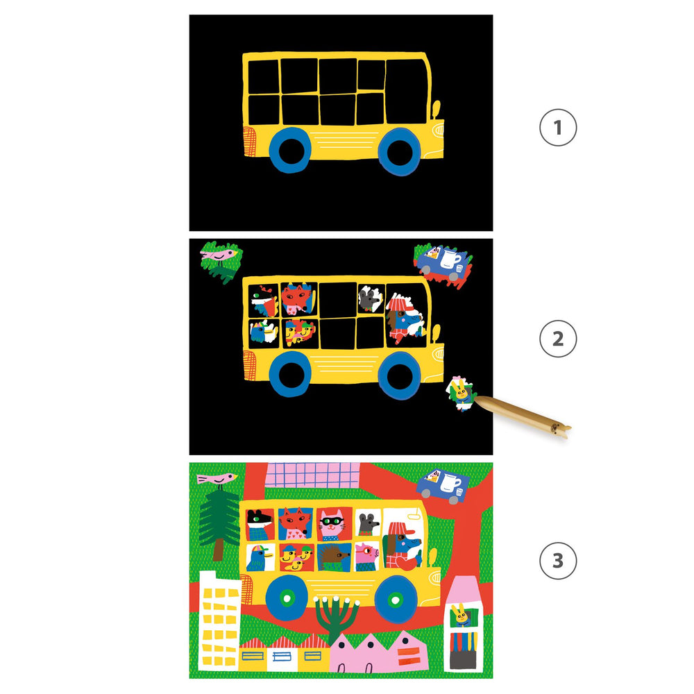 Rubbelbild  - Fahrzeugkunde - tablude.com