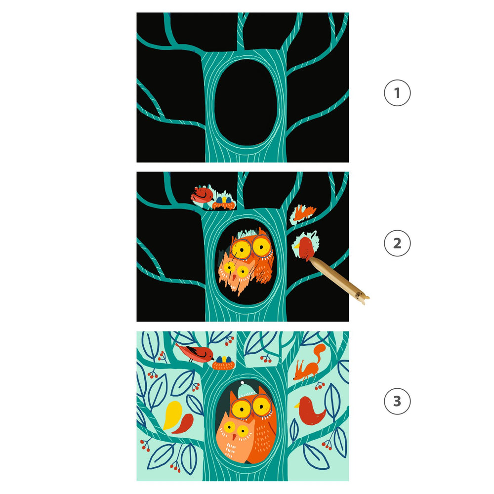 Rubbelbild  - Tierkunde - tablude.com