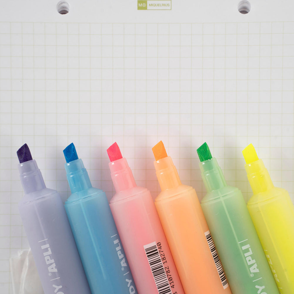 Fluoreszierender Marker mit doppelter Spitze – Candy Grün - tablude.com