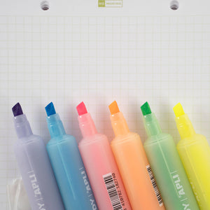 Fluoreszierender Marker mit doppelter Spitze – Candy Grün - tablude.com