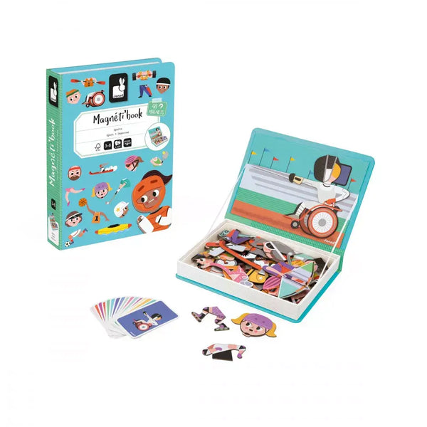 Magnetisches Puzzle Magnetibook – Sport - tablude.com