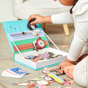 Magnetisches Puzzle Magnetibook – Sport - tablude.com