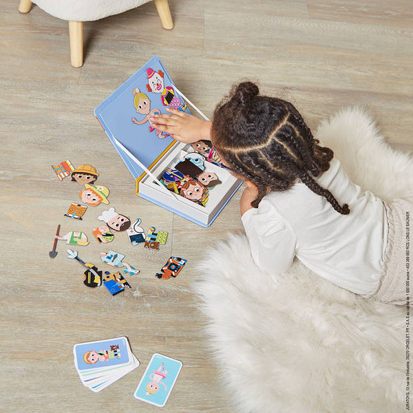 Magnetisches Puzzle Magnetibook – Berufe - tablude.com
