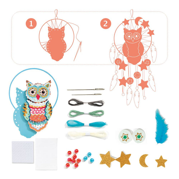 Kreativsets zum Selbermachen - Eule - tablude.com