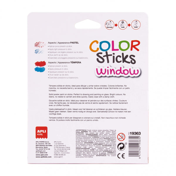 Glasfarben – 6 Farben - tablude.com