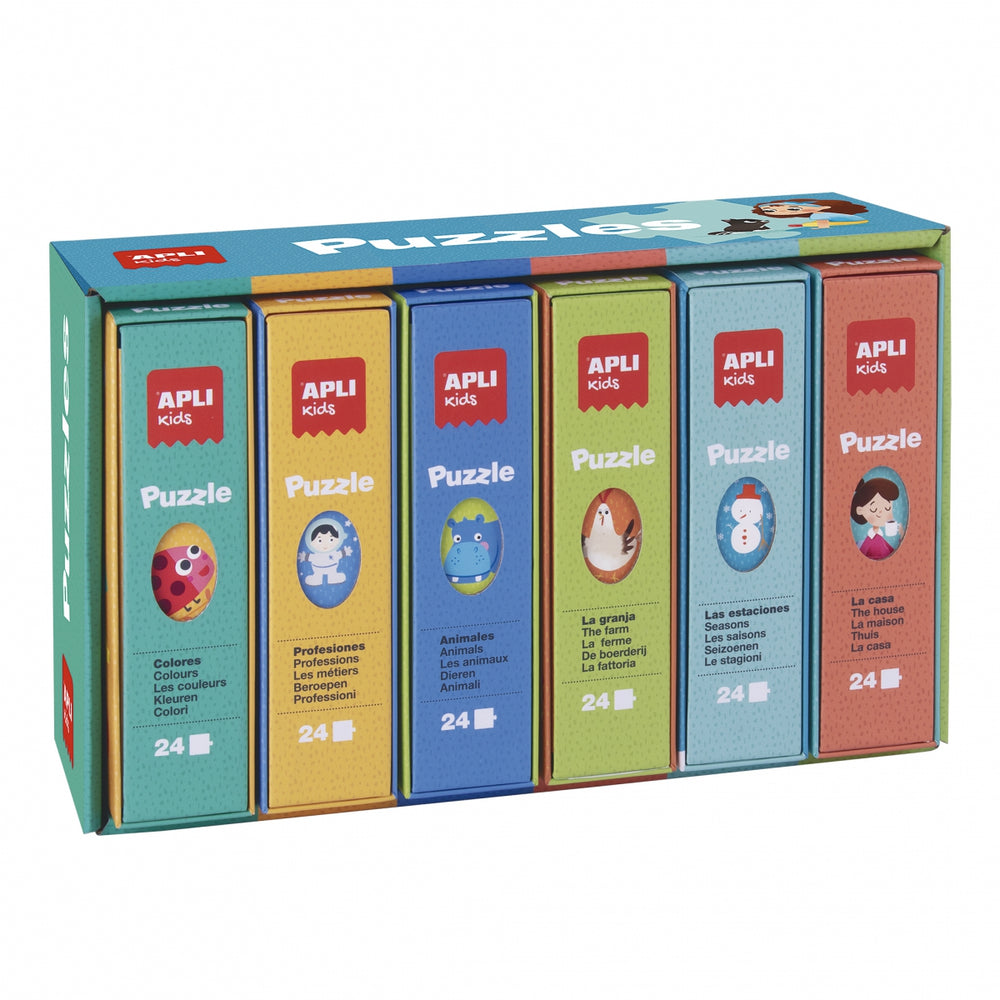 Set Lernpuzzles 6 Stück - tablude.com