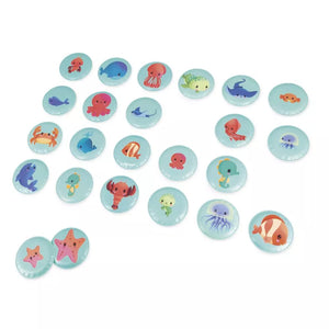 Bade-Memory-Spiel – Meereskinder 24 Teile - tablude.com