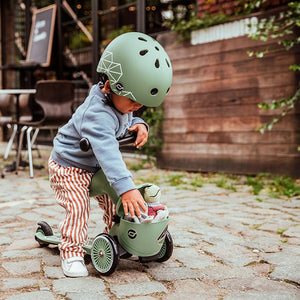 Laufrad und Fahrrad 2in1 Highwaykick 1 Lifestyle  1-5 Jahre - Green Lines - tablude.com