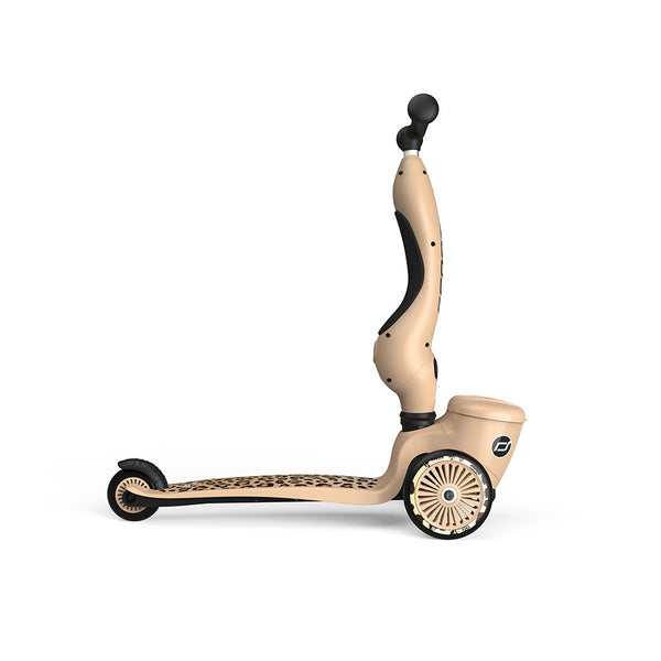Laufrad und Fahrrad 2in1 Highwaykick 1 Lifestyle  1-5 Jahre - Leopard - tablude.com