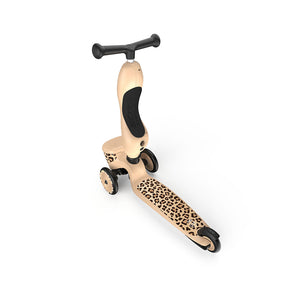 Laufrad und Fahrrad 2in1 Highwaykick 1 Lifestyle  1-5 Jahre - Leopard - tablude.com