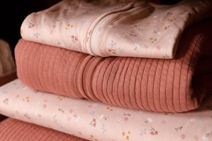 Leichter Baumwollschlafsack 6-18 m 0,4 TOG – Pure Pink Blush - tablude.com