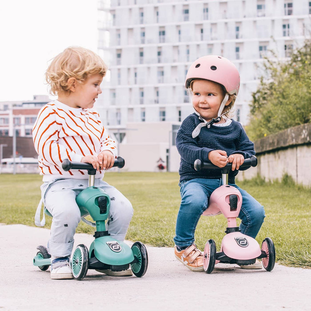 Roller und Fahrrad 2in1 Highwaykick  1-5 Jahre - Forest - tablude.com