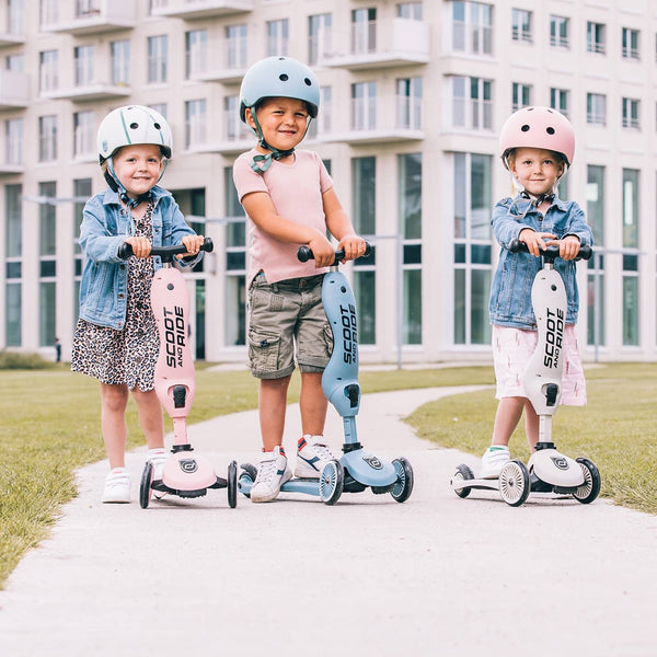 Roller und Fahrrad 2in1 Highwaykick  1-5 Jahre - Rose - tablude.com