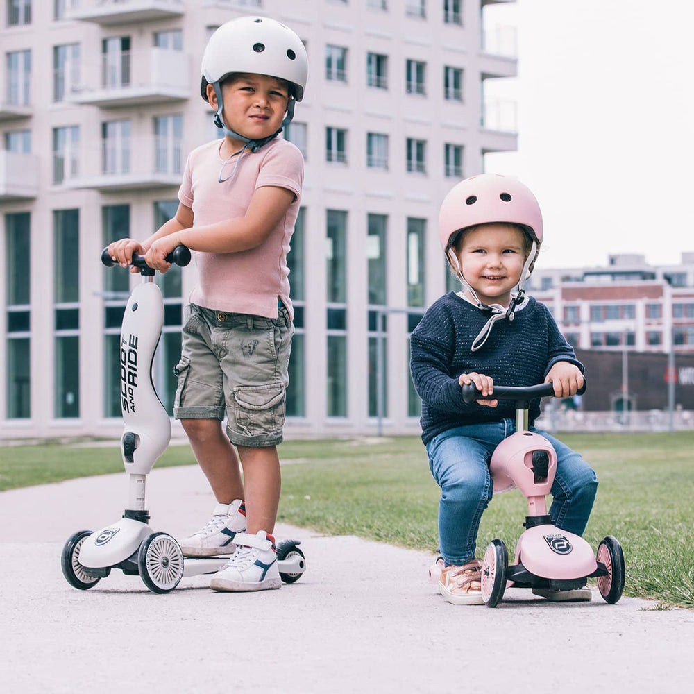 Roller und Fahrrad 2in1 Highwaykick  1-5 Jahre - Rose - tablude.com