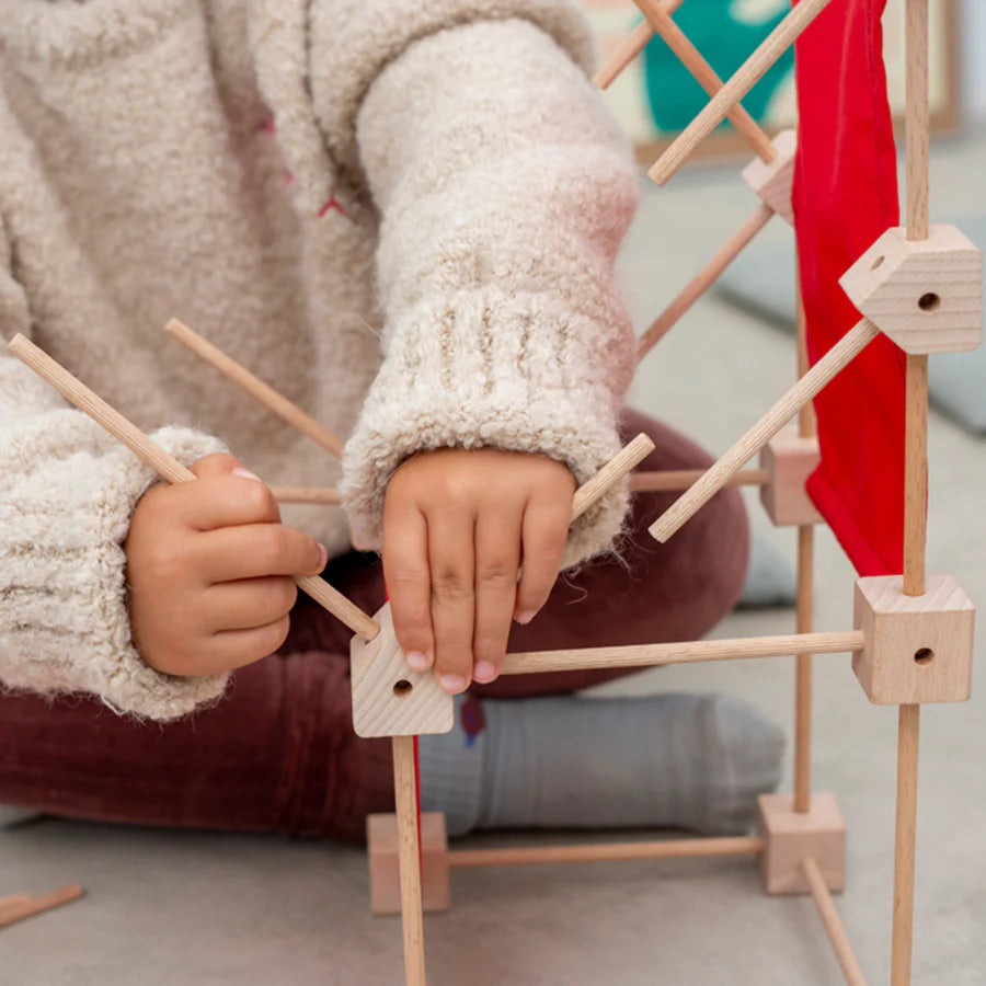 Holzbausteine Mini S – 42 Stk.
