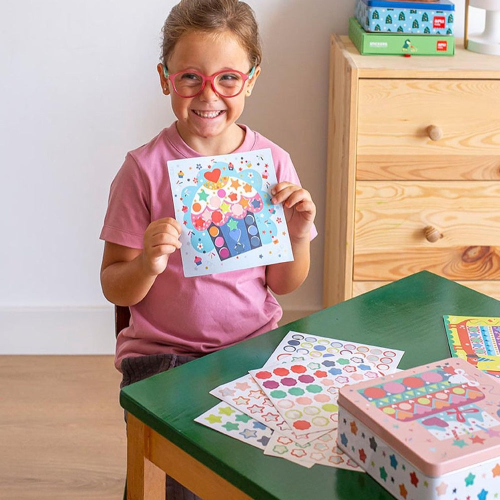 Kreativset mit Aufklebern – Party - tablude.com