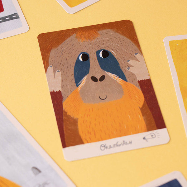 Gedächtnisspiel – Orang-Utan - tablude.com