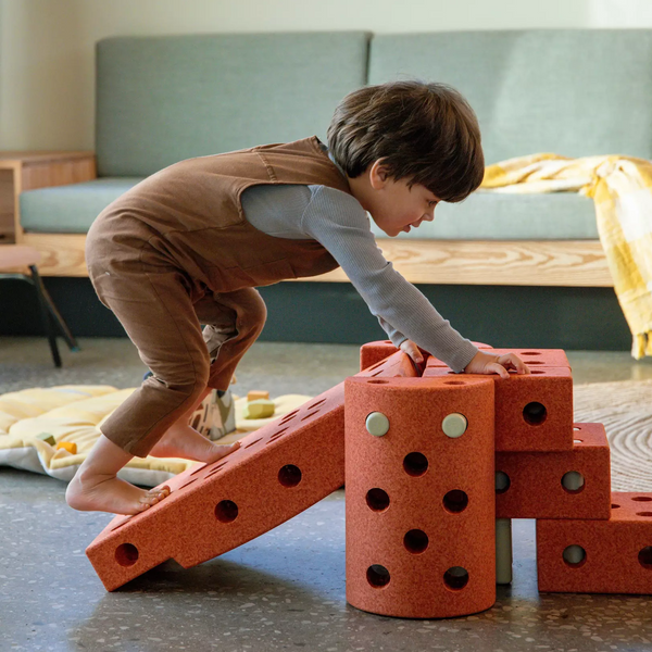 Kreative Bausteine zur Förderung der Grobmotorik Dreamer Set – orange 25 in 1 - tablude.com
