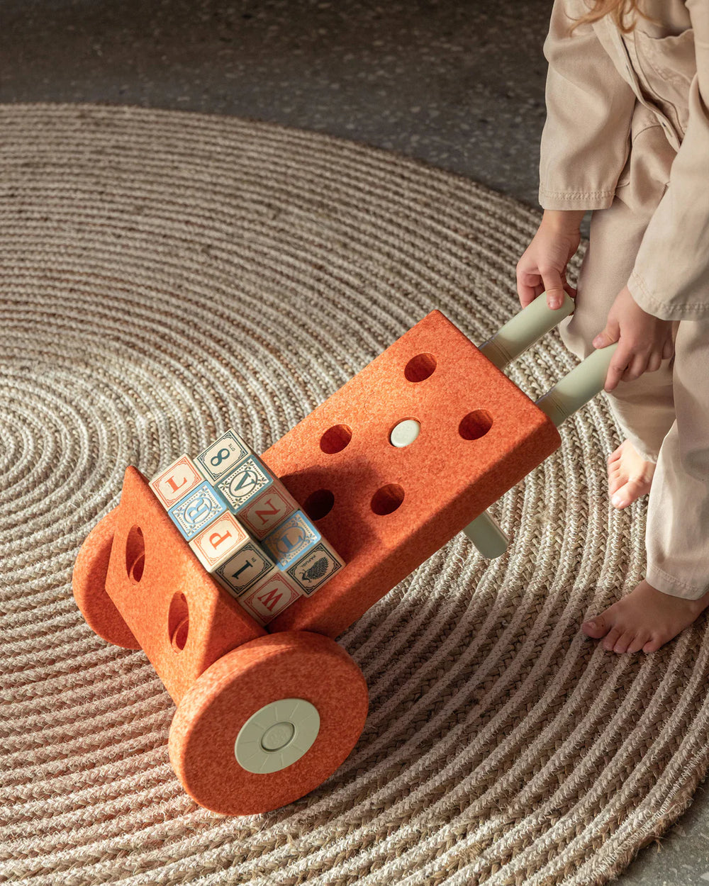 Kreative Bausteine zur Förderung der Grobmotorik Dreamer Set – orange 25 in 1 - tablude.com