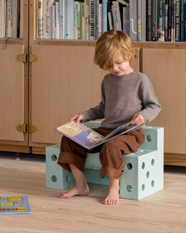 Kreative Bausteine zur Förderung der Grobmotorik Explorer Set – mint 15w1 - tablude.com