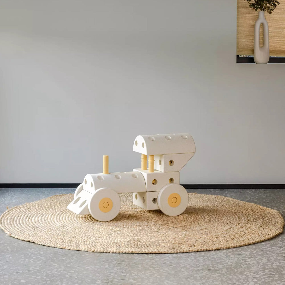 Kreative Bausteine zur Förderung der Grobmotorik Dreamer Set – sandgrau 25 in 1