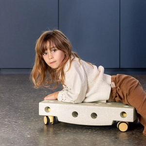 Kreative Bausteine zur Förderung der Grobmotorik Curiosity Set – sandgrau 10 in 1