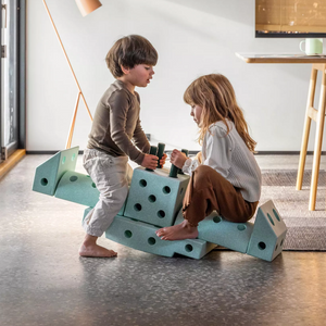 Kreative Bausteine zur Förderung der Grobmotorik Dreamer Set – mint 25 in 1 - tablude.com