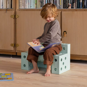 Kreative Bausteine zur Förderung der Grobmotorik Dreamer Set – mint 25 in 1 - tablude.com