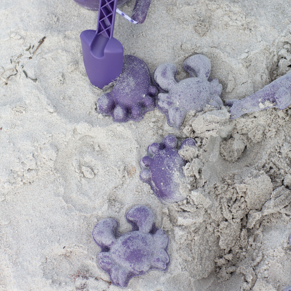 Silikon-Sandförmchen, 4 Stück - Violett - tablude.com